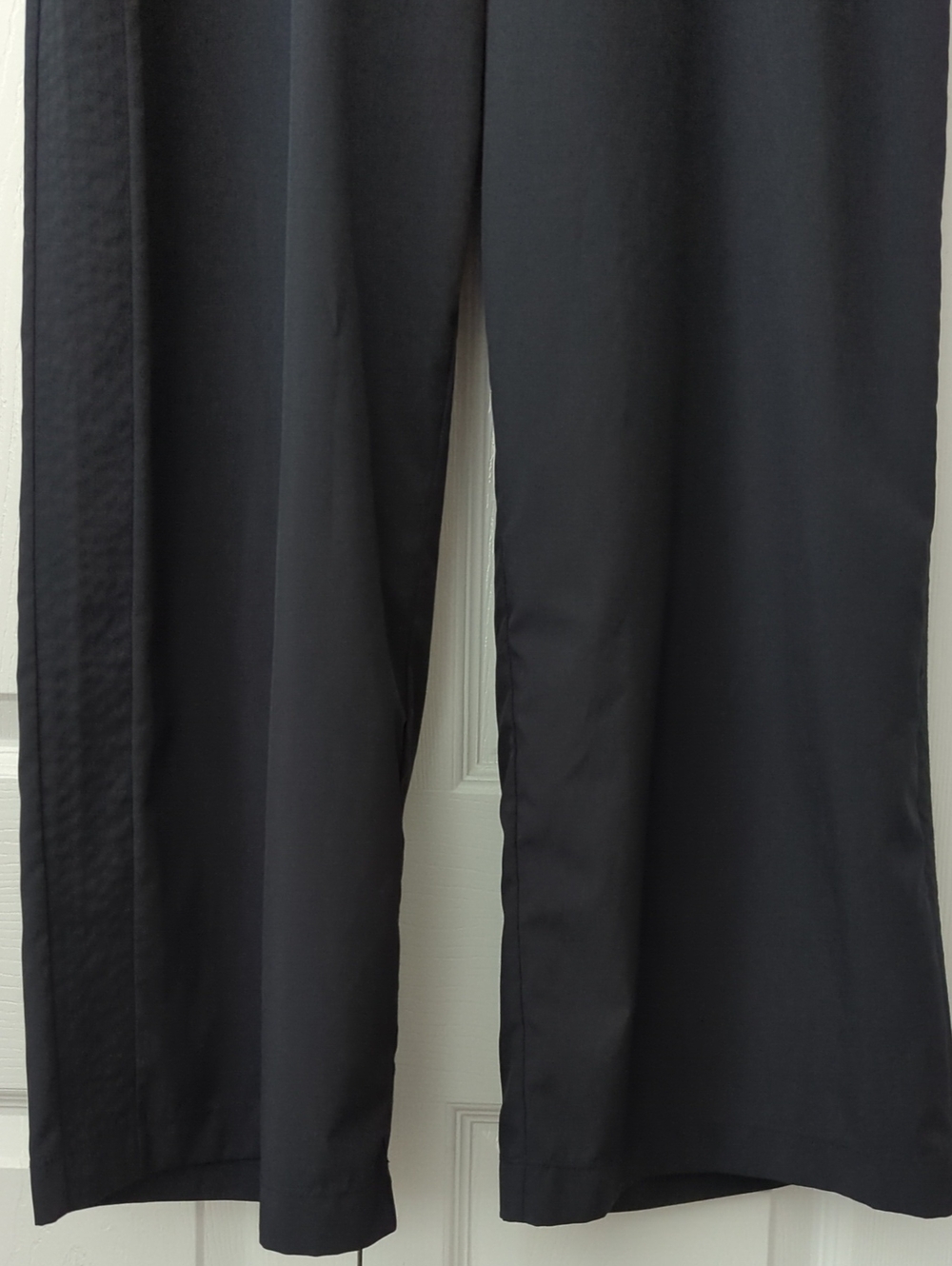 NWT! ~MONDETTA~ FABULOUS BLACK WIDE LEG PANTS-L - Picture 3 of 13